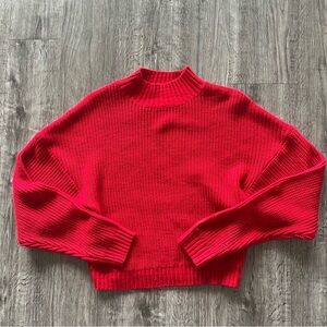 Bright Red Women's Sweater